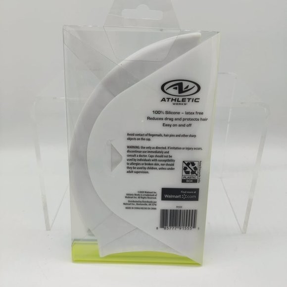 Athletic Works Swim Athletic Works Adult Size White Silicone Swim